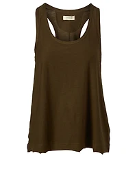 Organic Cotton Jersey Slub Tank Top