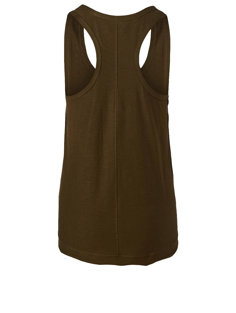 Organic Cotton Jersey Slub Tank Top