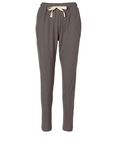 Organic Cotton Jersey Slub Lounge Pants