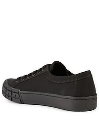 Gabardine Logo Sneakers