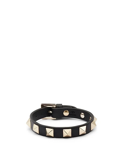 Rockstud Leather Bracelet