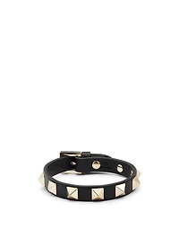 Rockstud Leather Bracelet