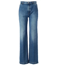 Flared High-Waisted Jeans