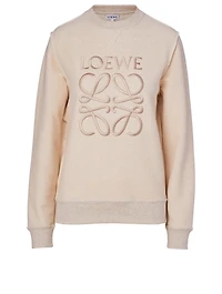 Cotton Anagram Sweatshirt