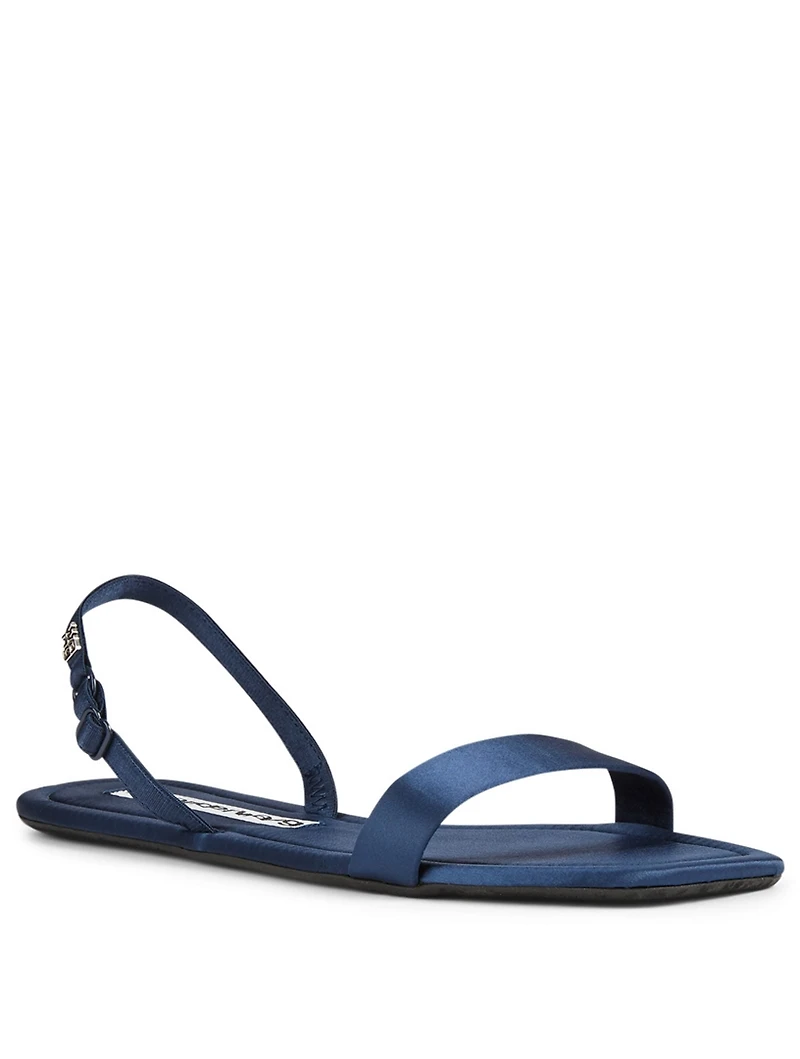 Ryder Folding Satin Sandals