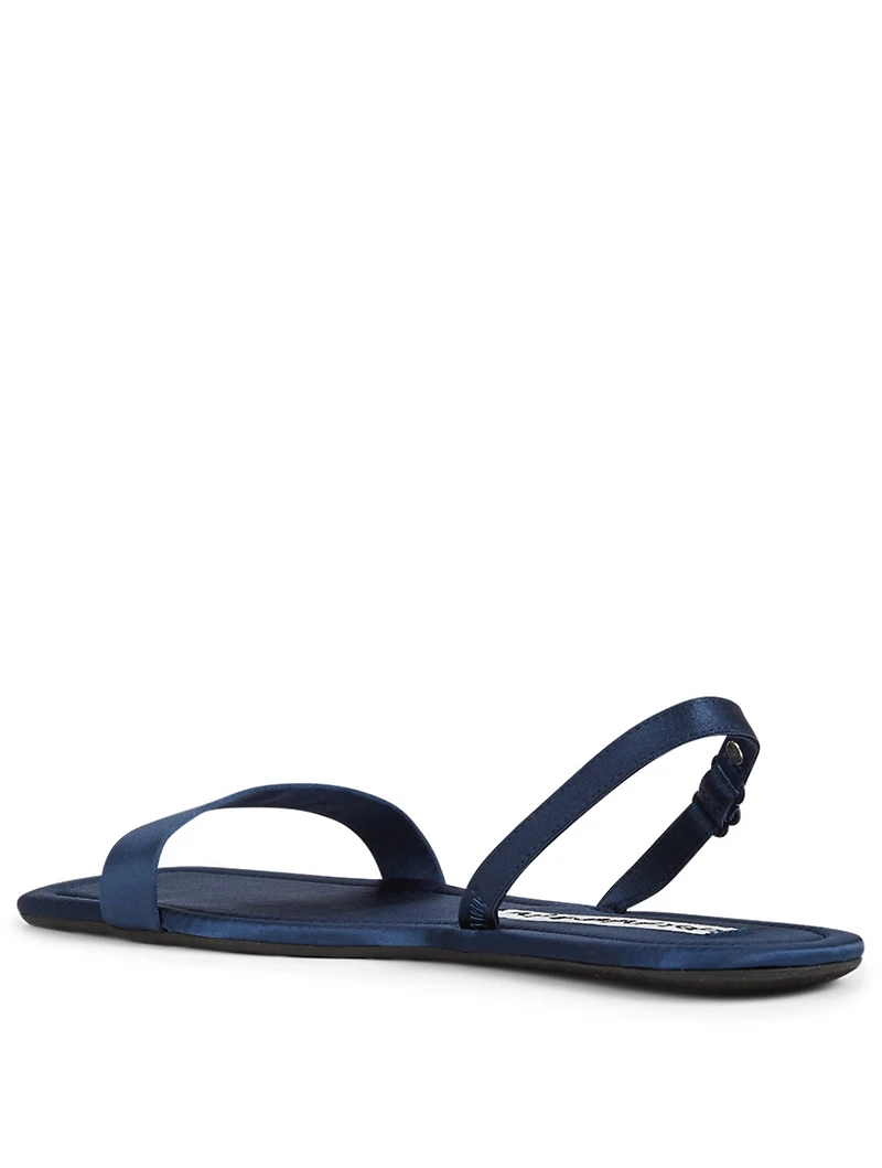 Ryder Folding Satin Sandals