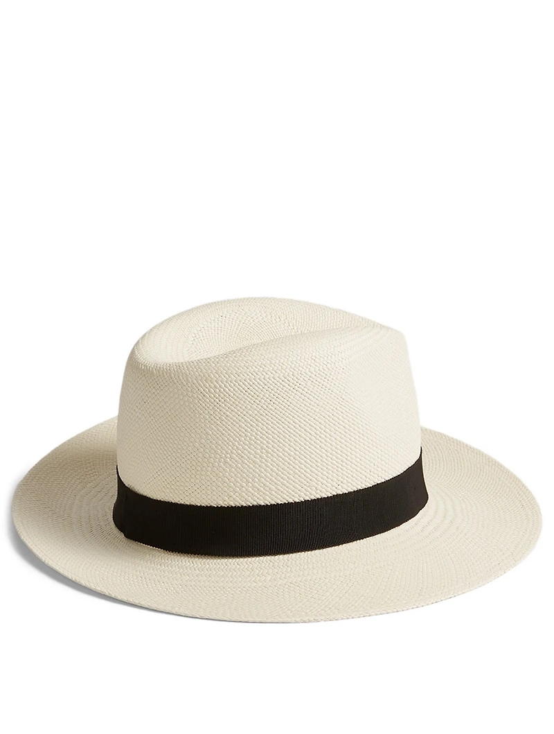 VLOGO Straw Fedora