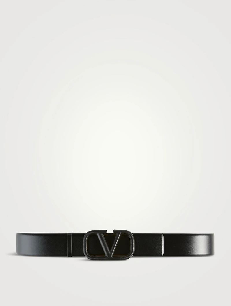 VLOGO Leather Belt