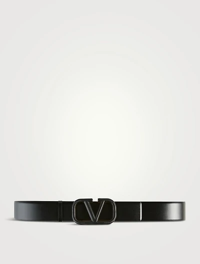 VLOGO Leather Belt