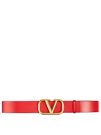 VLOGO Reversible Leather Belt