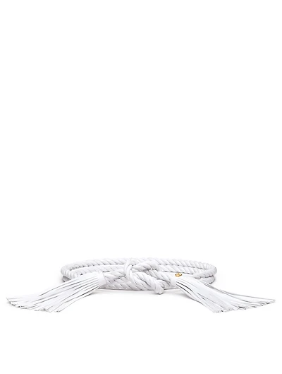 The Rope Nappa Leather Belt