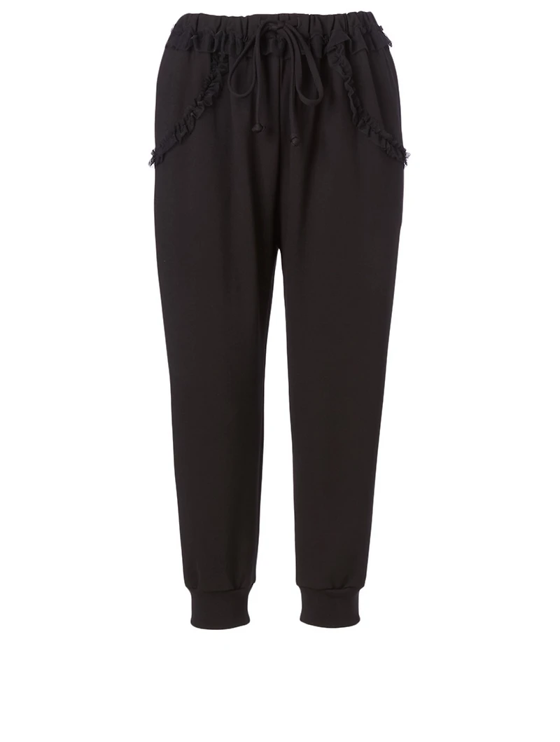 Frill Pocket Jogger Pants