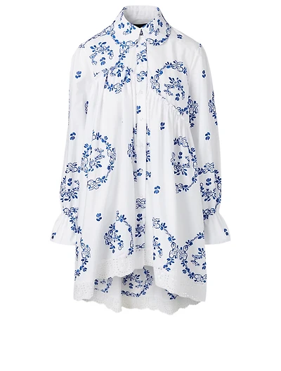 Printed Shirt Dress