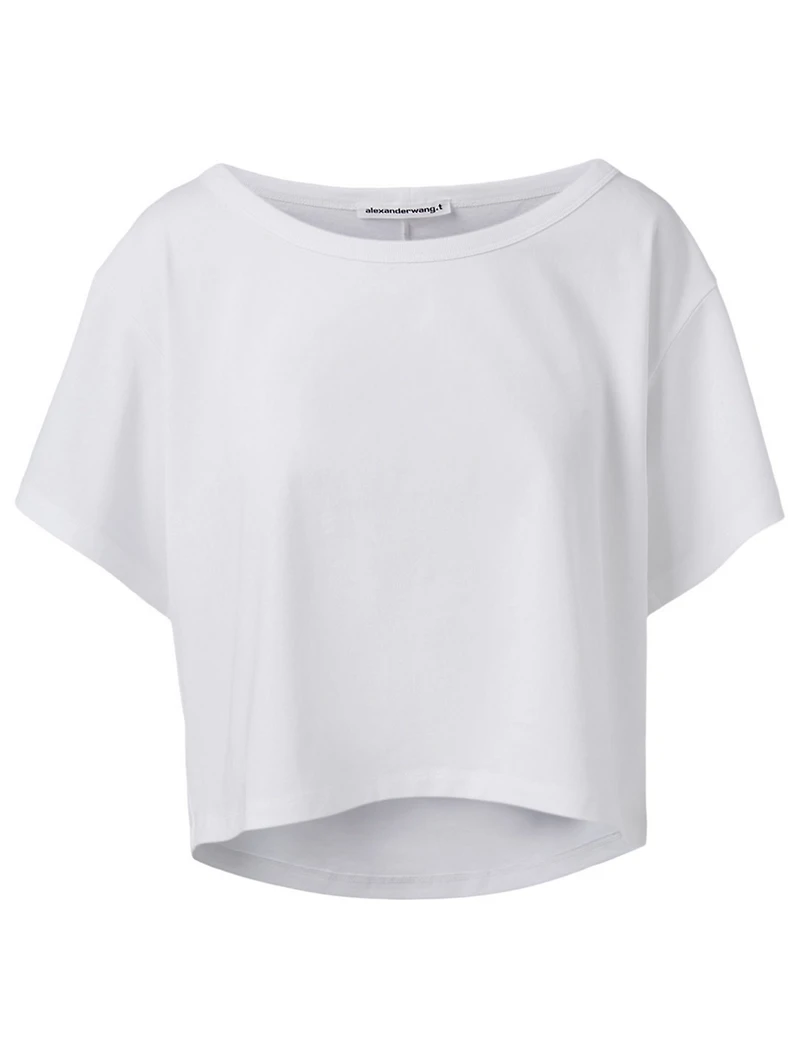 Cotton Open Back T-Shirt