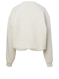 Fleece Bubble Sweatshirt