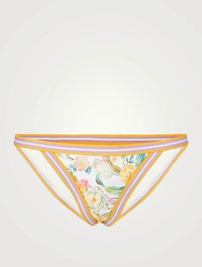 Zinnia Swim Bottoms Floral Print