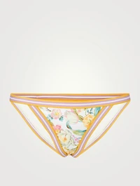 Zinnia Swim Bottoms Floral Print