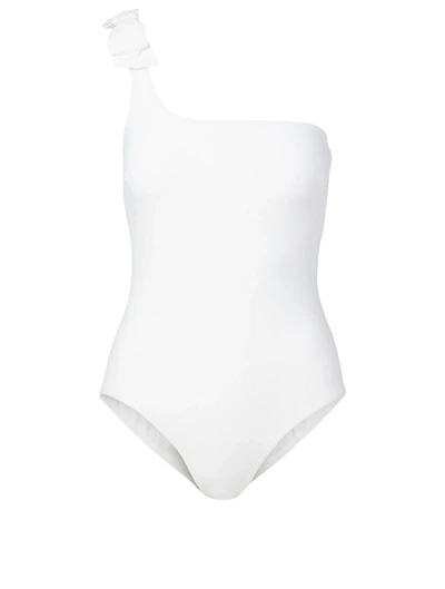 Peggy Bow Shoulder One-Piece Swimsuit