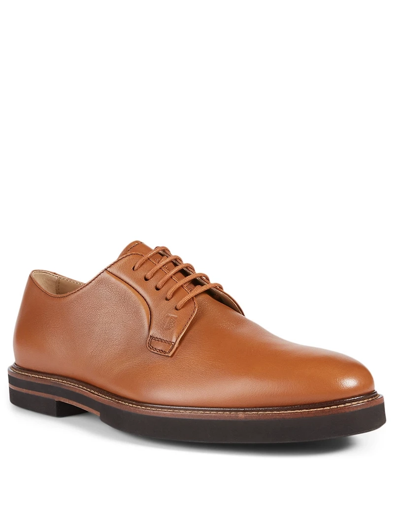 Leather Derby Shoes