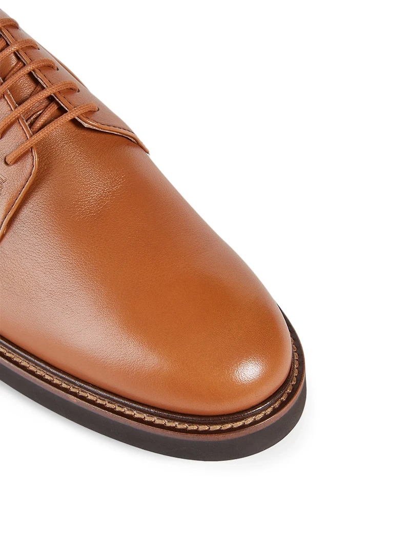 Leather Derby Shoes