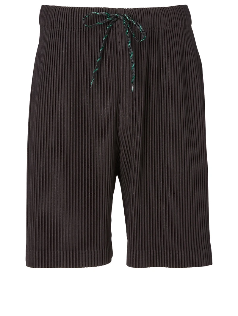 Drawstring Bermuda Shorts
