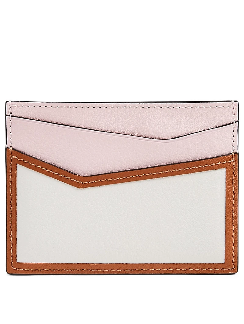 Puzzle Leather Card Holder