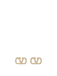 VLOGO Earrings With Crystals
