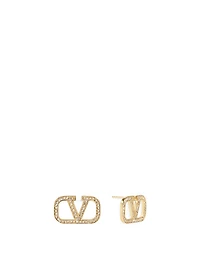 VLOGO Earrings With Crystals