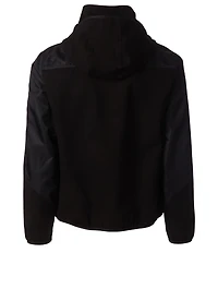 Nylon Zip Hoodie