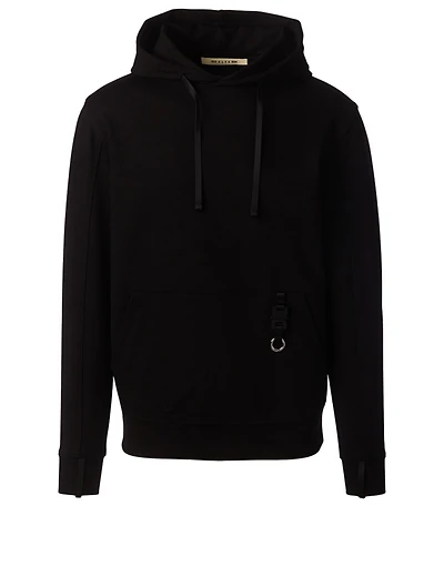 Long-Sleeve Hoodie With Buckle