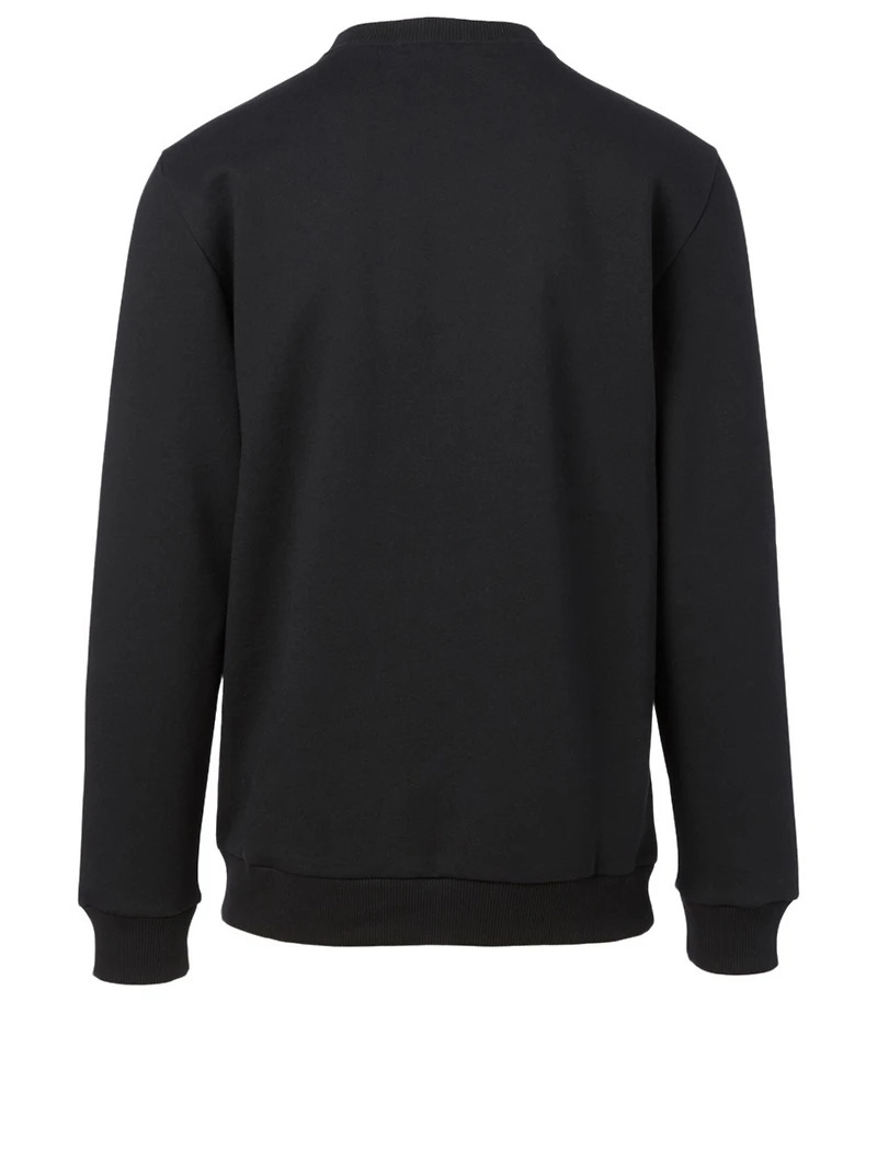 Visual Cotton-Blend Sweatshirt