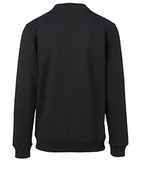 Visual Cotton-Blend Sweatshirt