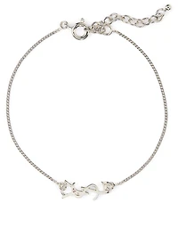 YSL Monogram Chain Bracelet