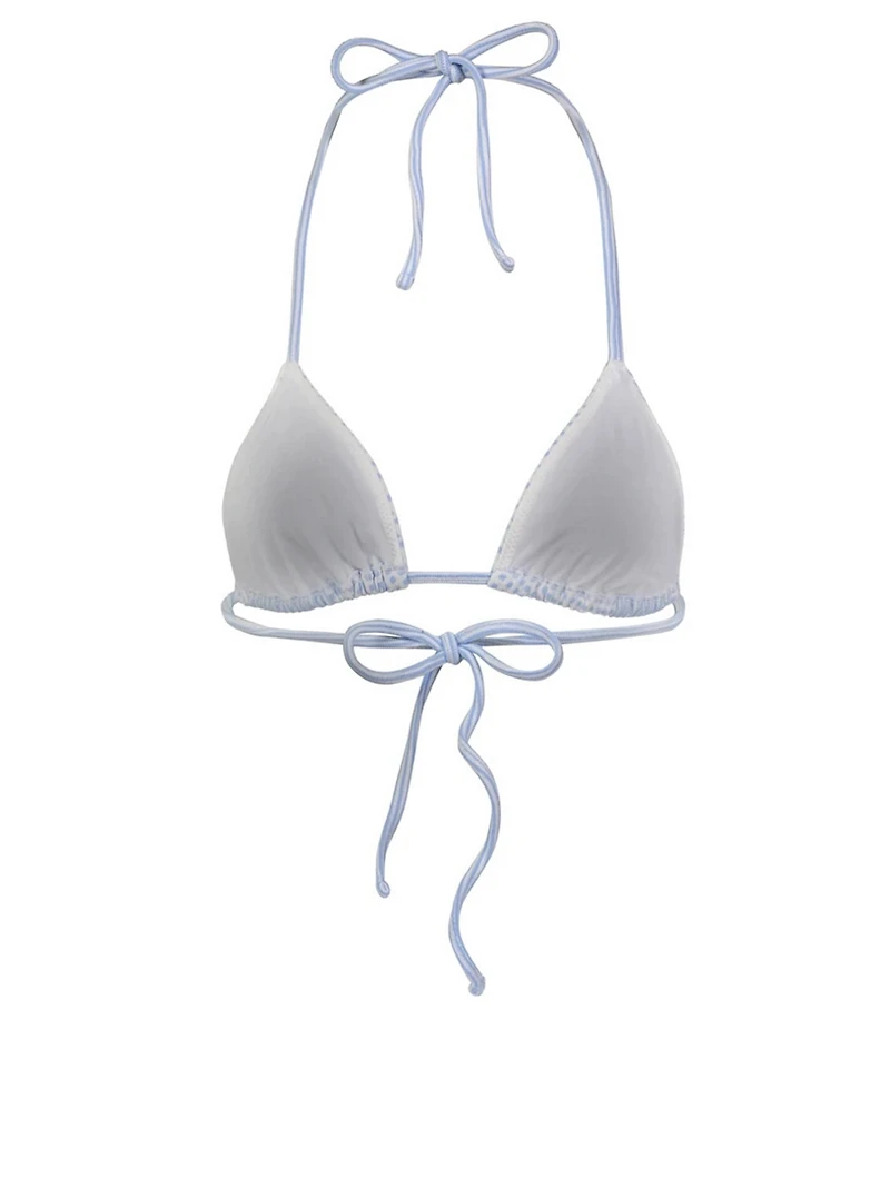 Semira Sky Triangle String Bikini Top