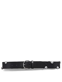 Goby Studded Leather Belt