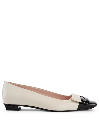 Belle Vivier 25 Patent Leather Pumps With Duo Buckle