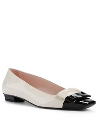 Belle Vivier 25 Patent Leather Pumps With Duo Buckle