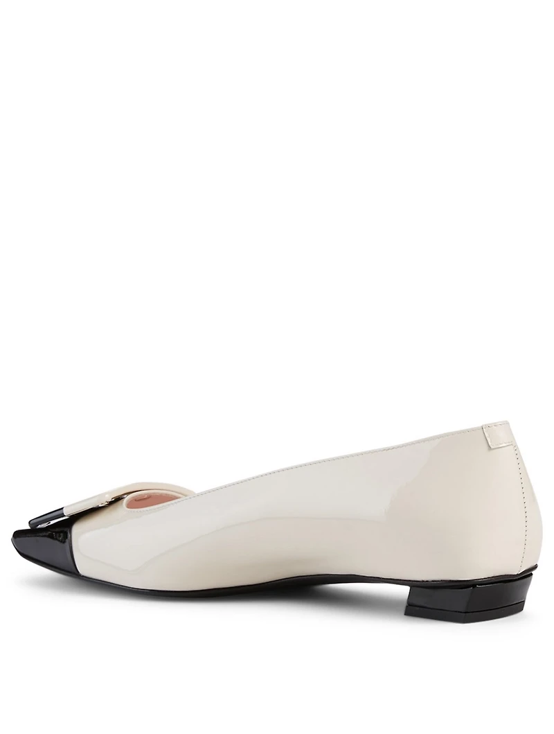 Belle Vivier 25 Patent Leather Pumps With Duo Buckle