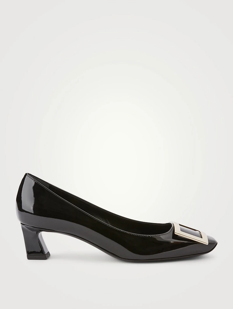 Belle Vivier Trompette 45 Patent Leather Pumps