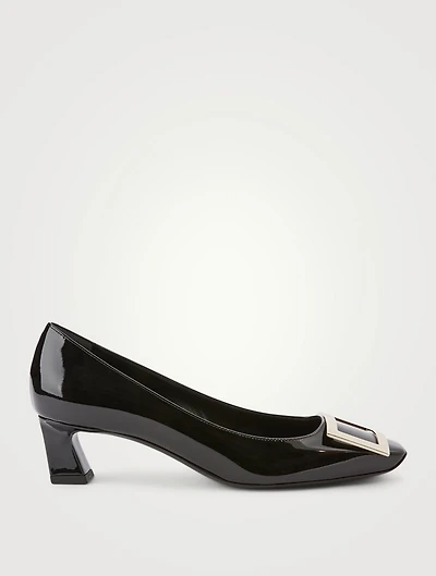 Belle Vivier Trompette 45 Patent Leather Pumps