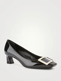 Belle Vivier Trompette 45 Patent Leather Pumps