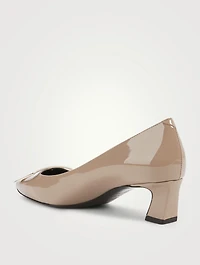 Belle Vivier Trompette 45 Patent Leather Pumps