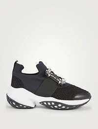 Viv' Run Strass Mesh Neoprene Sneakers