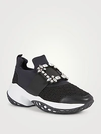 Viv' Run Strass Mesh Neoprene Sneakers