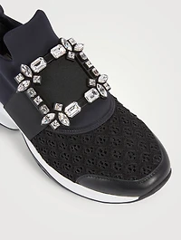 Viv' Run Strass Mesh Neoprene Sneakers