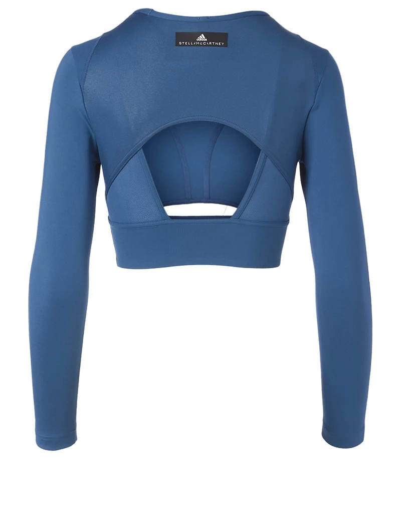Training Long Sleeve Crop Top