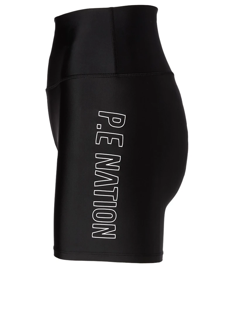 Motor Squad High-Waisted Bike Shorts