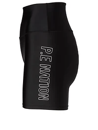 Motor Squad High-Waisted Bike Shorts