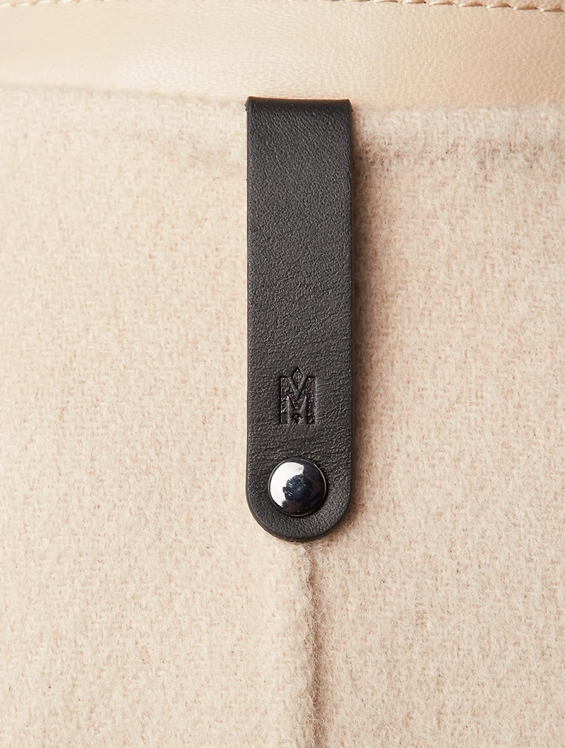 Laila Wool Wrap Coat