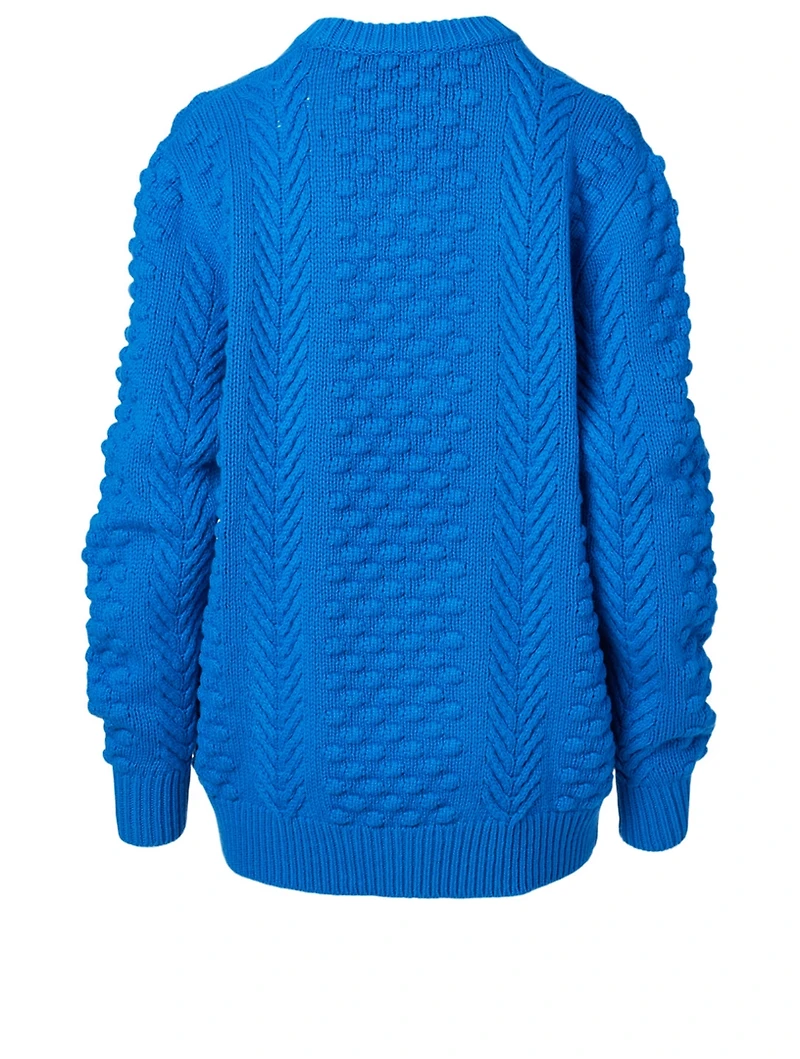 Chunky Merino Cable Knit Sweater
